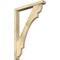 Ekena Millwork Olympic Block Rough Sawn Bracket w/ Offset Brace, Douglas Fir, 4"W x 28"D x 40"H BKT0402X28X40OLY05RDF - alternate 1